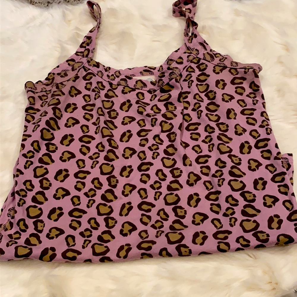 Cheetah tank top